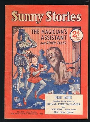Sunny Stories: The Magician's Assistant & Other Tales (No. 559: New Series: March 31st, 1953)
