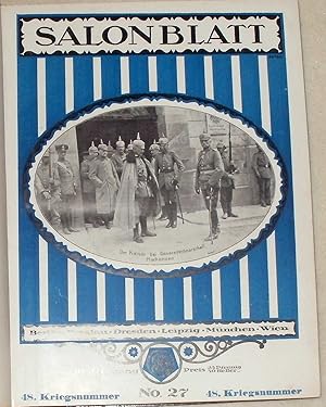 SALONBLATT. 10. Jahrgang 1915 (Hefte 27 - 52) - Moderne illustrierte Wochenschrift für Gesellscha...