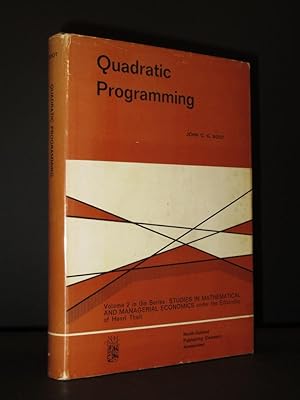 Quadratic Programming: Algorithms, Anomalies, Applications