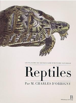 Les planches du Dictionnaire d'Histoire Naturelle - les reptiles .