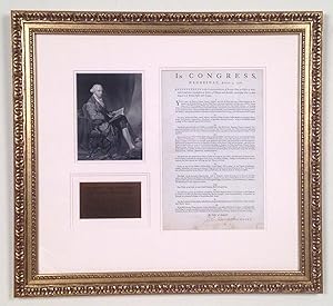 John Hancock Signed 1776 Privateering Act