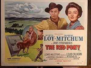 The Red Pony Lobby Title Card