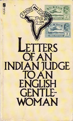 Letters of an Indian Judge to an English Gentle-Woman