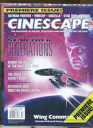 Cinescape: The Magazine of Movies, Television and New Media on the Edge