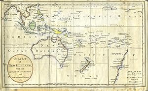 Chart of New Holland with the adjacent Countries and New Discover'd Islands