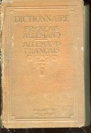 Nouveau dictionnaire français-allemand et allemand-français du langage littéraire, commercial sci...