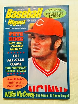 Baseball Digest - July 1973 Issue (Pete Rose on Cover)