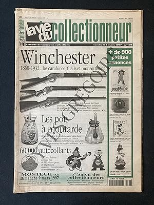 LA VIE DU COLLECTIONNEUR-N°168-7 MARS 1997-WINCHESTER-LES POTS A MOUTARDE