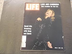 Life Apr 3 1970 Laos And Cambodia; Lauren Bacall