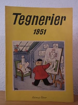 Tegnerier 1951. Udgivet af danske bladtegnere. 15. årgang