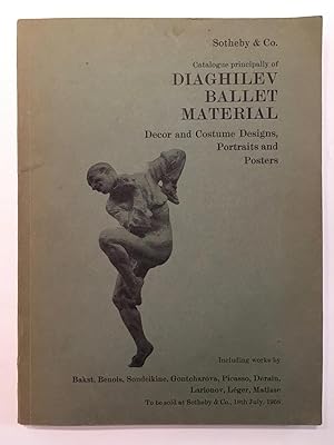 Catalogue principally of Diaghilev ballet material : décor and costume designs, portraits and pos...