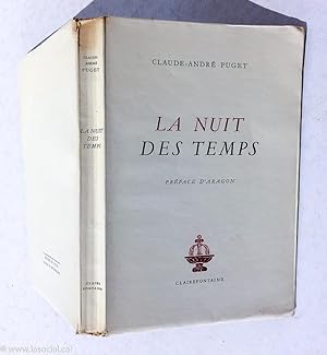 La nuit des temps. Préface d'Aragon, avec und portrait de l'auteur par Jean Cocteau