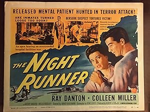 The Night Runner Complete Lobby Card Set