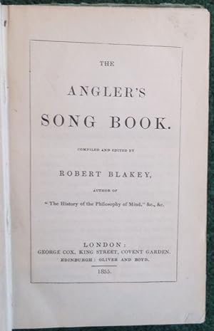 The Angler's Song Book.