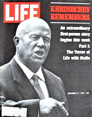 Life. November 27, 1970. Khrushchev Remembers Cover
