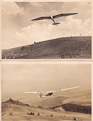 Der Deutsche Segelflug Atalante mit K Schmidt German Aviation 2x Postcard s