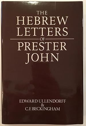 The Hebrew Letters of Prester John