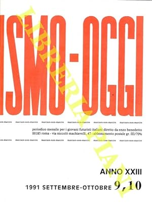 Futurismo-oggi. Periodico mensile per i giovani futuristi italiani. Diretto da Enzo Benedetto.