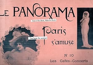 Le Panorama Paris s'amuse No. 10 Les Cafes-Concerts