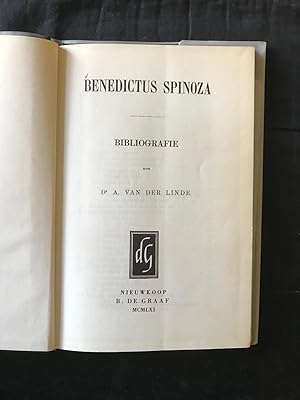 Benedictus Spinoza Bibliografie