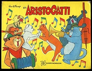 Gli aristogatti. (The Aristocats Italian Edition Pop-Up Book.)
