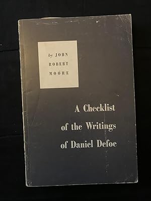 A Checklist of the Writings of Daniel Defoe