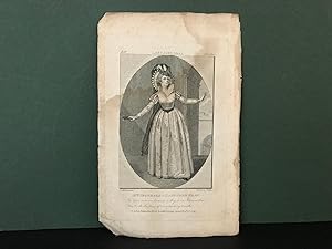 SINGLE LEAF from: Lady Jane Gray: A Tragedy (Original 1791 Engraving)