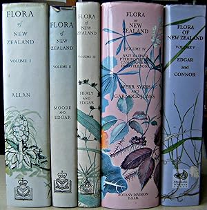 Flora of New Zealand, Volumes 1, 2, 3, 4 & 5