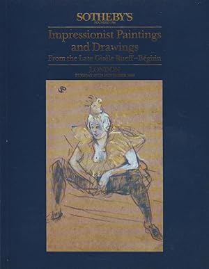 Impressionist Paintings and DrawingsFrom the Later Gisèle Rueff-Béghin, London Tuesday 29th Novem...