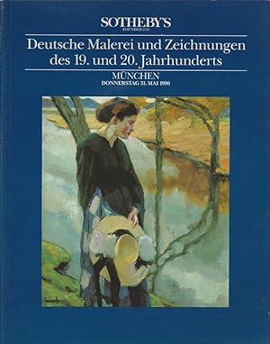 Deutsche Malerei und Zeichnungen des 19. und 20. jahrhunderts, Munchen Donnerstag 31 Mai 1990