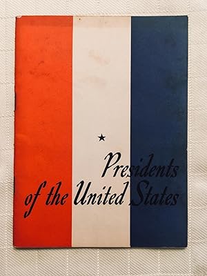 Presidents of the United States [VINTAGE 1937]