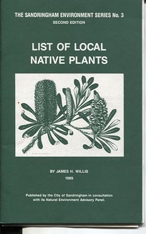 LIST OF LOCAL NATIVE PLANTS