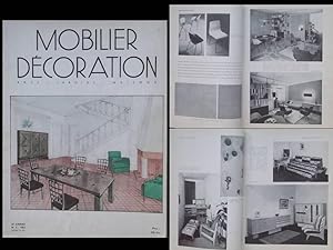 MOBILIER ET DECORATION N°4 1954 GUARICHE, GUERMONPREZ, HERBST, ROGER BERTHIER