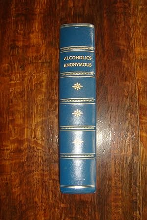 Alcoholics Anonymous Big Book in Fine Leather Binding AA