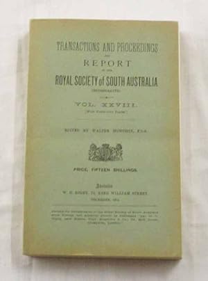 Anthropological Notes made on the South Australian Government North-West Prospecting Expedition, ...