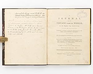 A Journal of a Voyage round the World in His Majesty's Ship 'Endeavour' in the Years 1768, 1769, ...