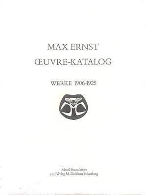 Max Ernst Oeuvre-Katalog. 5 Volumes set.