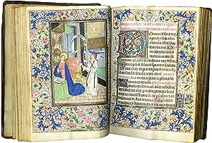 BOOK OF HOURS (USE OF ROME); illuminated manuscript on parchment in Latin
