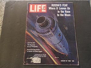 Life Aug 24 1962 Race To The Moon; America's Cup; Prosperity