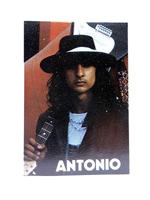 CROMO SUPER MUSICAL 51. ANTONIO FLORES. Eyder, Circa 1980