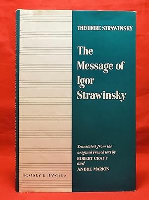The Message of Igor Strawinsky
