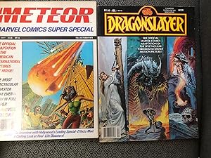 Set of 2 titles from Marvel's - Super Special Magazine - Film adaptations of (1) METEOR and (2) D...