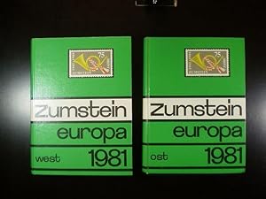 Zumstein Briefmarken-Katalog Europa-West/Europa-Ost