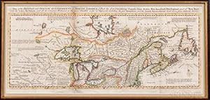 A map of the British and French settlements in North AmericaPt. the first. Containing Canada, Nov...