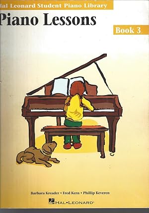 Piano Lessons Book 3 Edition: Hal Leonard Student Piano Library