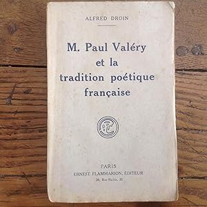 Paul VALERY et la tradition poétique française.