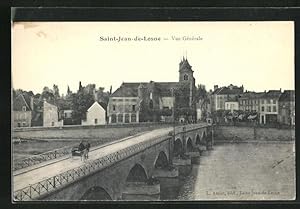 Carte postale Saint-Jean-de-Losne, Vue Generale