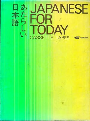 Japanese for today. Cassette tapes