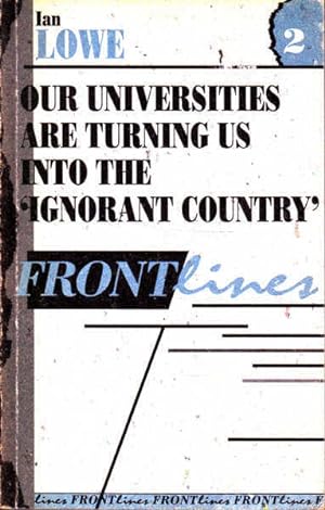 Our Universities are Turning Us Into the 'Ignorant Country'