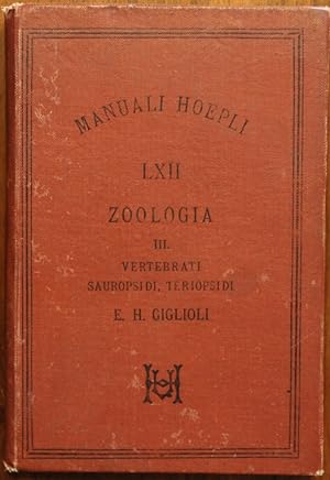 Zoologia, parte Seconda: Vertebrati sauropsidi - teriopsid